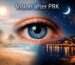 Visual recovery after PRK