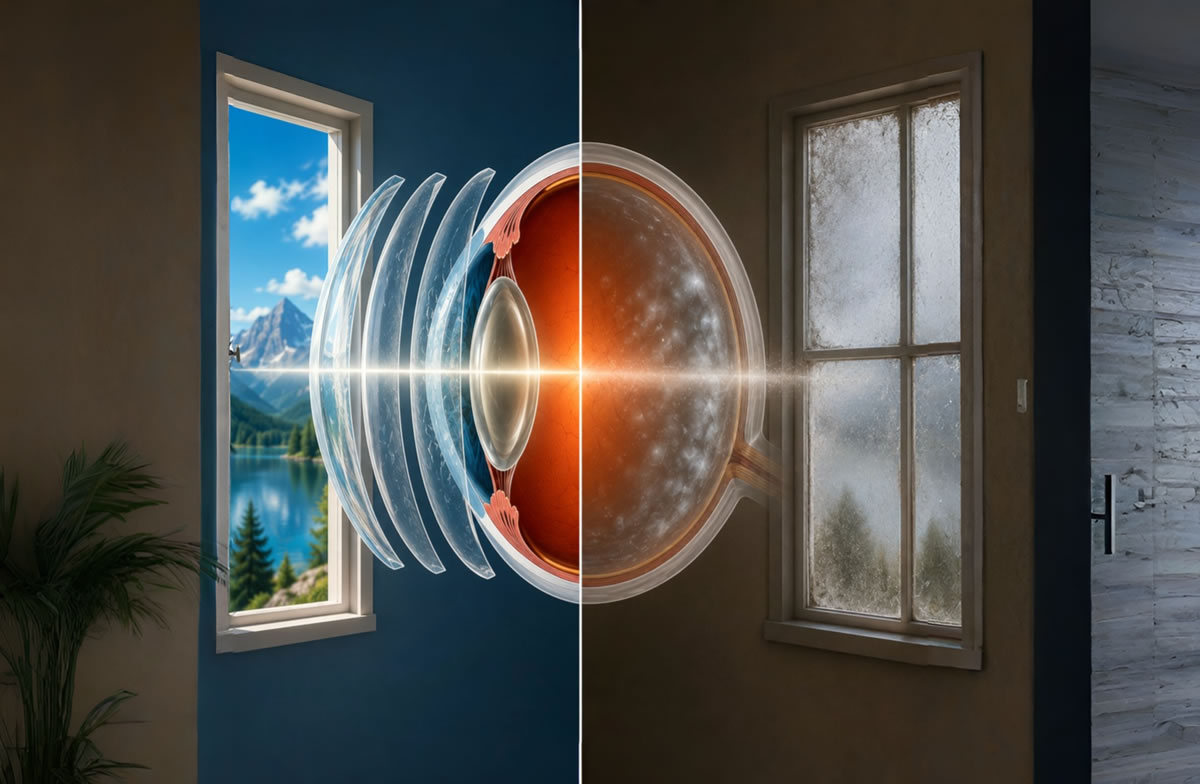 Transparencia Ocular Afectada Por Catarata Y Otras Alteraciones Visuales